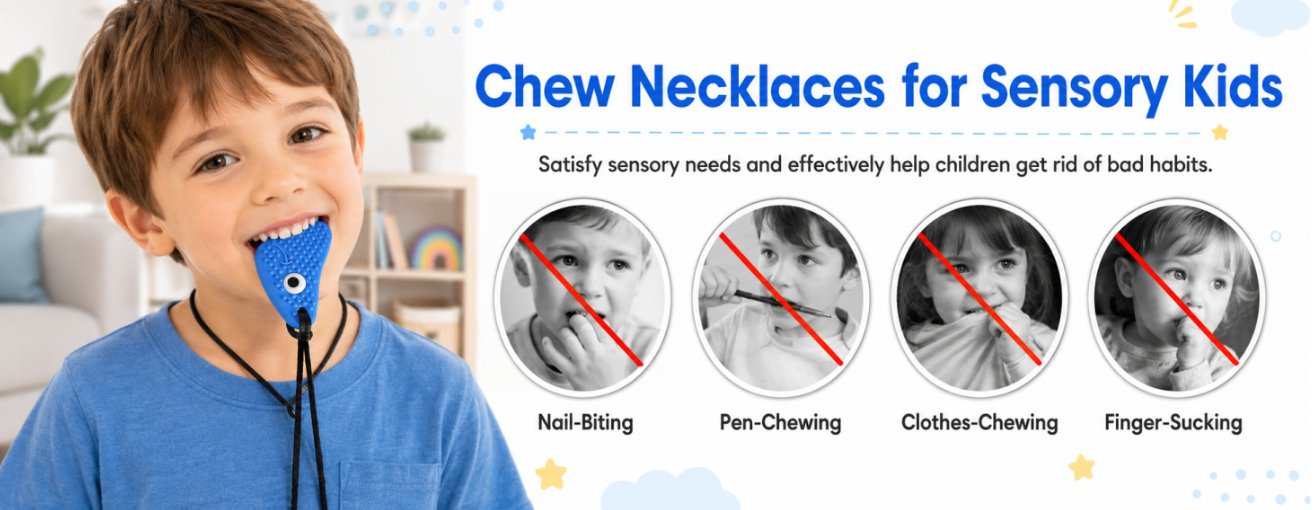 Chew Necklaces for Sensory Kids