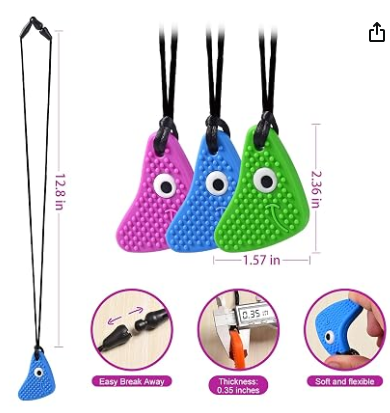 Chew Necklaces for Sensory Kids